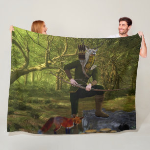 FANTACY HUNTER FLEECE BLANKET