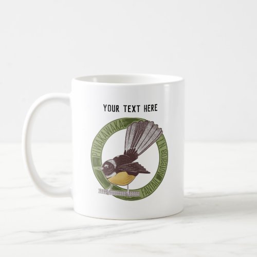 Fantail NZ Aotearoa Coffee Mug