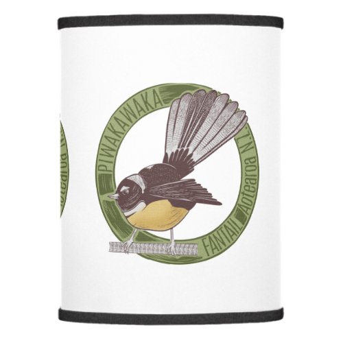 Fantail NZ Aotearoa Lamp Shade