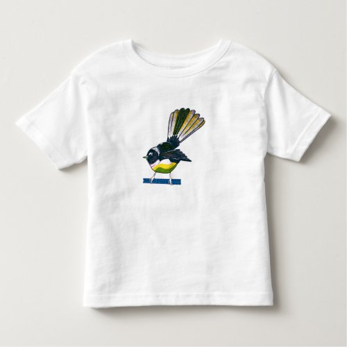 Fantail NZ BIRD Toddler T_shirt