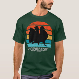 Fantail Pigeon Daddy Sunset T-Shirt