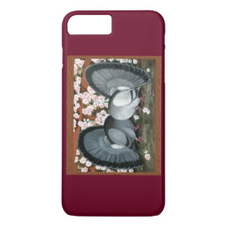Fantail Pigeons Matched Pair iPhone 8 Plus/7 Plus Case
