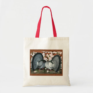 Fantail Pigeons Matched Pair Tote Bag