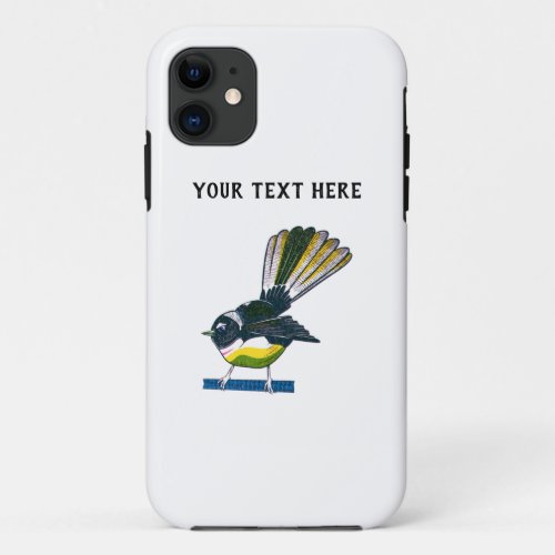 Fantail Risograph iPhone 11 Case