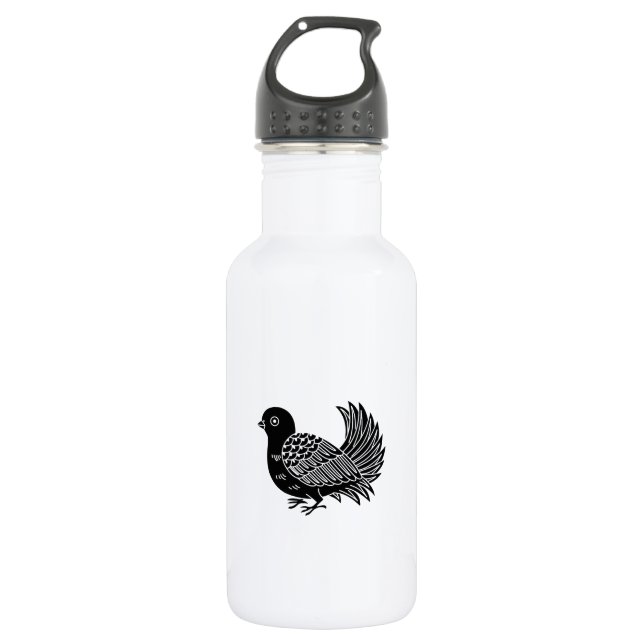 Fantail Water Bottle (Front)