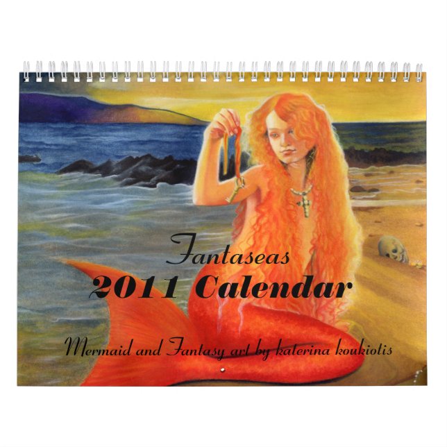 Fantaseas 2011 Calendar by  KaterinaArt (Cover)