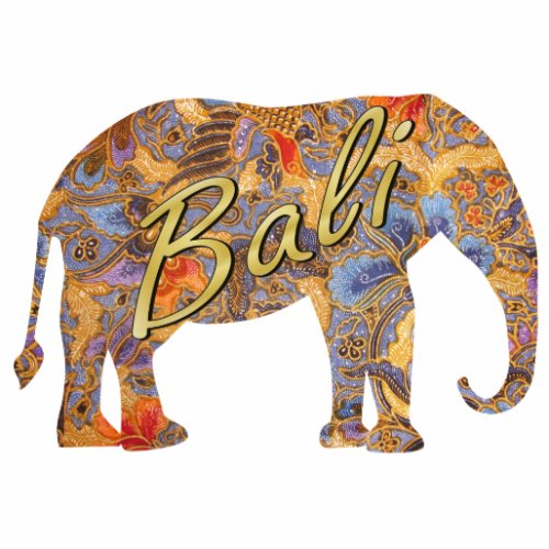Fantasia Batik Elephant Sculpture