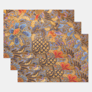 Fantasia Batik Wrapping Paper Sheets