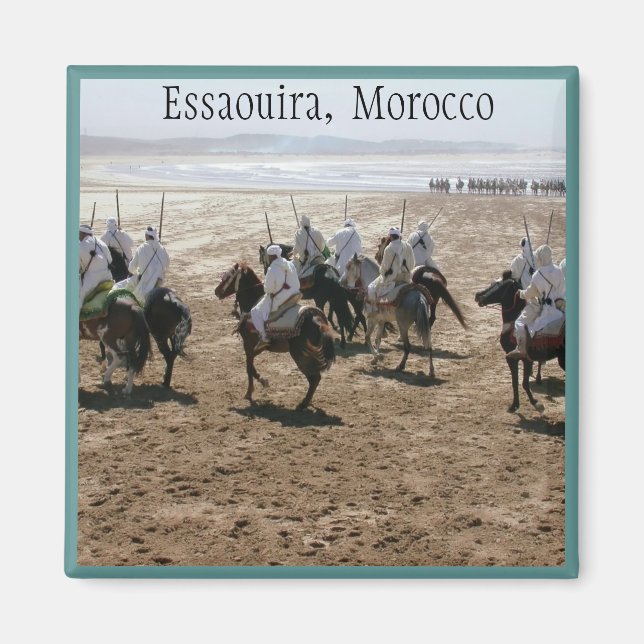 Fantasia, Essaouira, Morocco Magnet (Front)