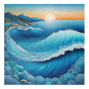 Fantasia Waters Seascape Acrylic Print