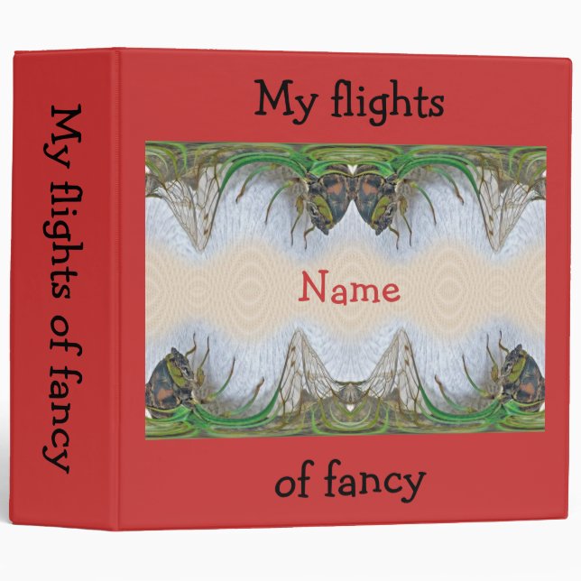 Fantasmagorical Cicada Binder (Front/Spine)