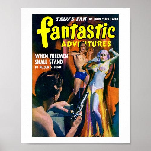 Fantastic Adventures Nov 1942 Poster