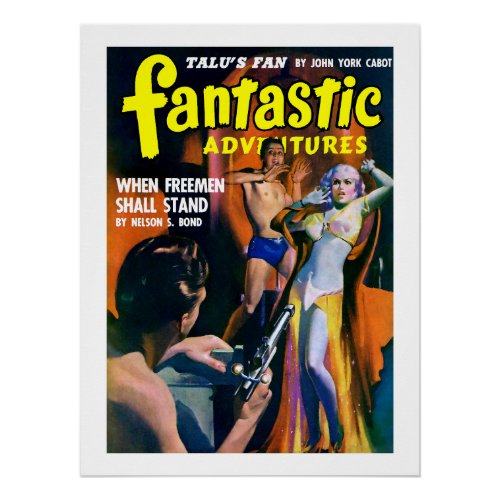 Fantastic Adventures Nov 1942 Poster