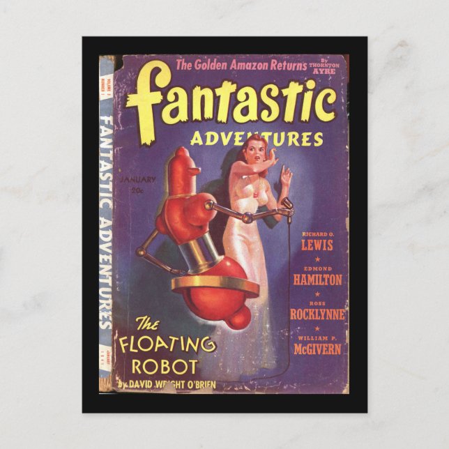 Fantastic Adventures v03 n01 (1941-01.Ziff-Davis)_ Postcard (Front)