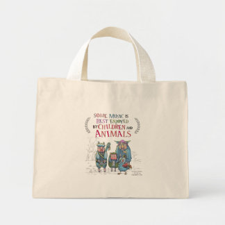 Fantastic Animal Band Mini Tote Bag