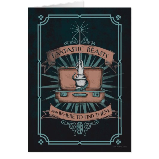 FANTASTIC BEASTS AND WHERE TO FIND THEM™ Briefcase Cards (Front)