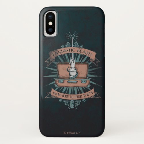 FANTASTIC BEASTS AND WHERE TO FIND THEMâ Briefcase iPhone X Case