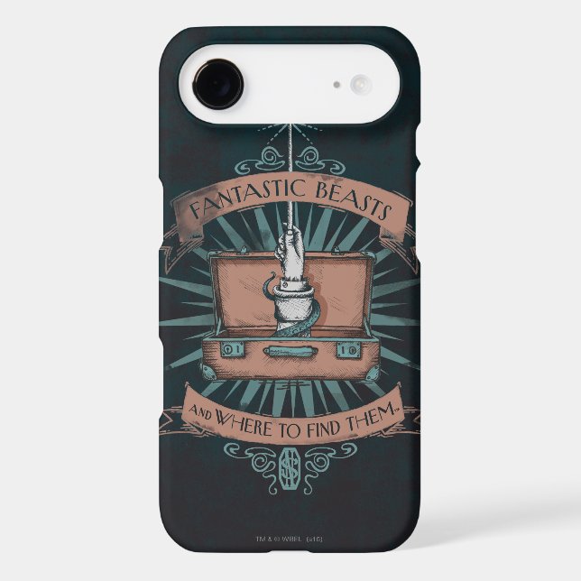 FANTASTIC BEASTS AND WHERE TO FIND THEM™ Briefcase Case-Mate iPhone Case (Back)