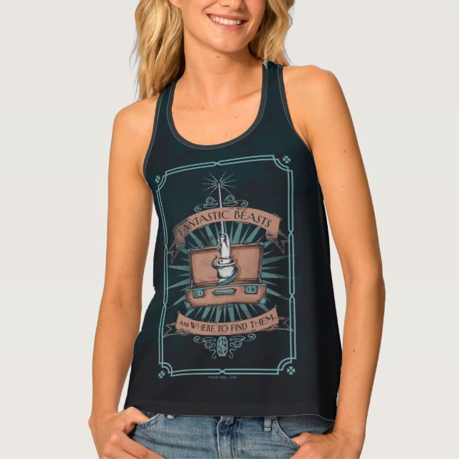 FANTASTIC BEASTS AND WHERE TO FIND THEM™ Briefcase Tank Top (Front)