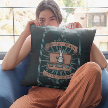 Fantastic Beasts And Where To Find Them™ Briefcase Throw Pillow by fantasticbeasts at Zazzle