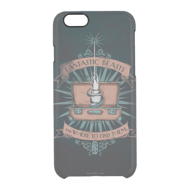 FANTASTIC BEASTS AND WHERE TO FIND THEM™ Briefcase Uncommon iPhone Case (Back)