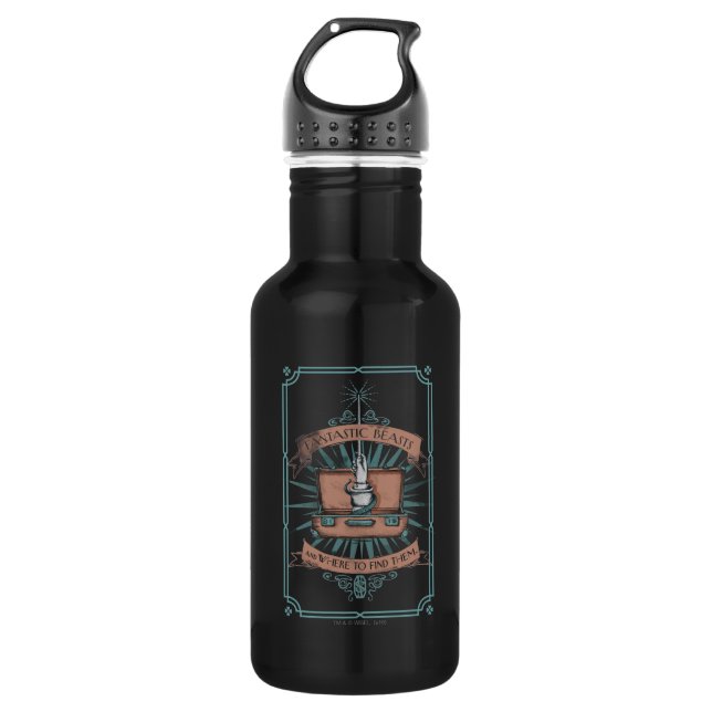 FANTASTIC BEASTS AND WHERE TO FIND THEM™ Briefcase Water Bottle (Front)