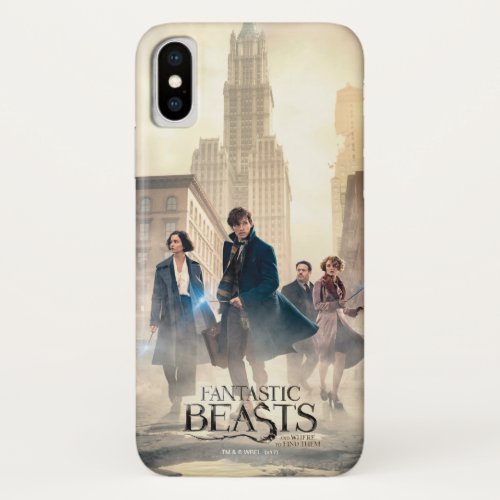 FANTASTIC BEASTS AND WHERE TO FIND THEMâ City Fog iPhone X Case