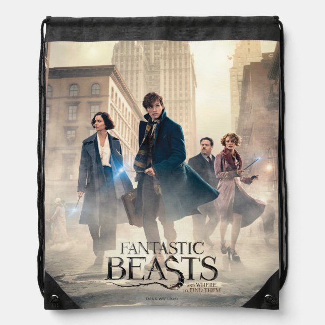 FANTASTIC BEASTS AND WHERE TO FIND THEM™ City Fog Drawstring Bag (Front)