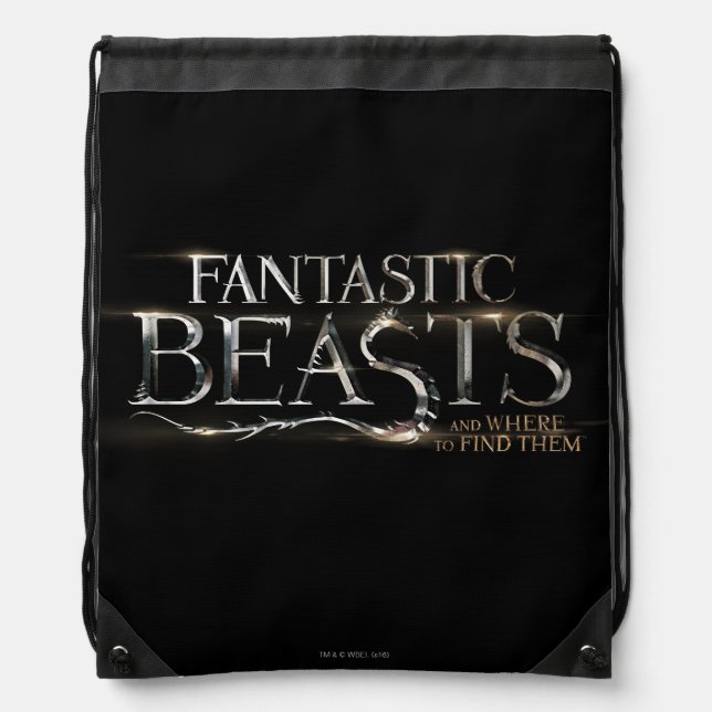FANTASTIC BEASTS AND WHERE TO FIND THEM™ Logo Drawstring Bag (Front)