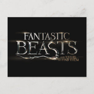 FANTASTIC BEASTS AND WHERE TO FIND THEM™ Logo Postcard