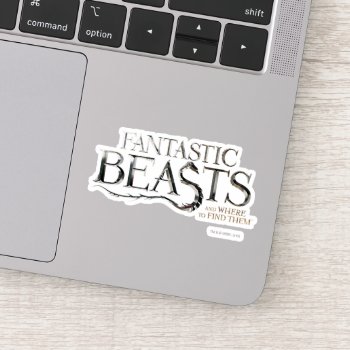 Fantastic Beasts And Where To Find Them™ Logo Sticker by fantasticbeasts at Zazzle