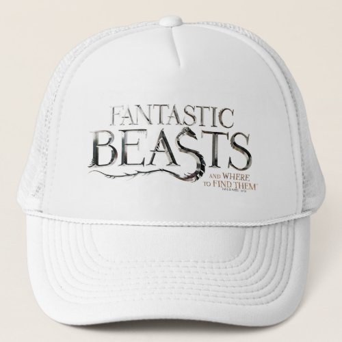 FANTASTIC BEASTS AND WHERE TO FIND THEM Logo Trucker Hat