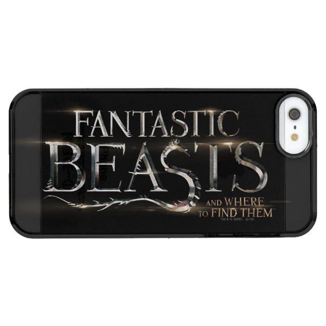 FANTASTIC BEASTS AND WHERE TO FIND THEM™ Logo Uncommon iPhone Case (Back Horizontal)