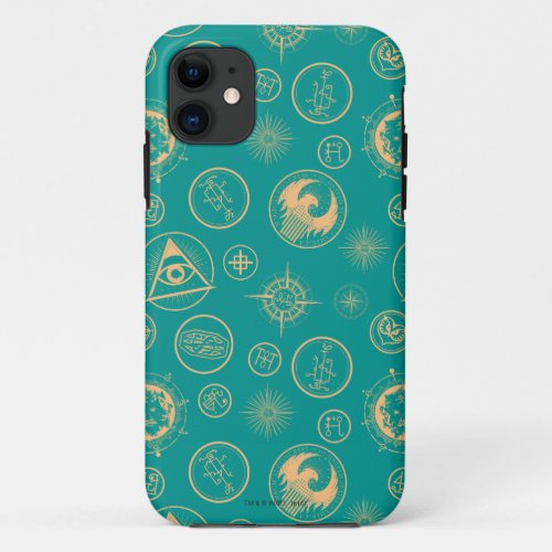 FANTASTIC BEASTS AND WHERE TO FIND THEM Pattern iPhone 11 Case