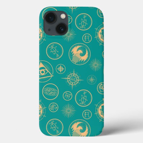 FANTASTIC BEASTS AND WHERE TO FIND THEM Pattern iPhone 13 Case