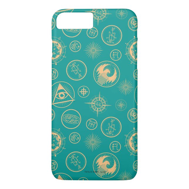 FANTASTIC BEASTS AND WHERE TO FIND THEM™ Pattern Case-Mate iPhone Case (Back)