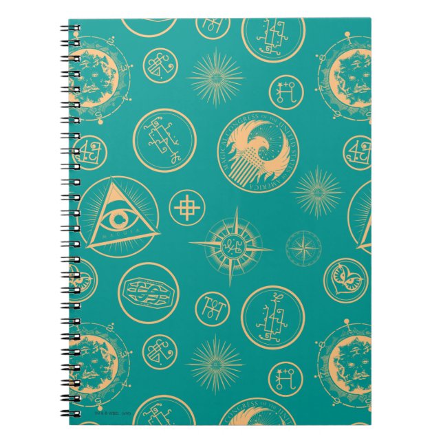 FANTASTIC BEASTS AND WHERE TO FIND THEM™ Pattern Notebook (Front)