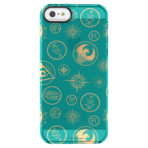 FANTASTIC BEASTS AND WHERE TO FIND THEMâ Pattern Clear iPhone SE55s Case