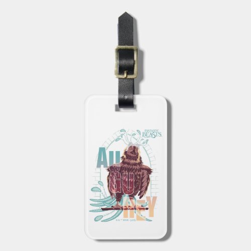 Fantastic Beasts Augurey Luggage Tag