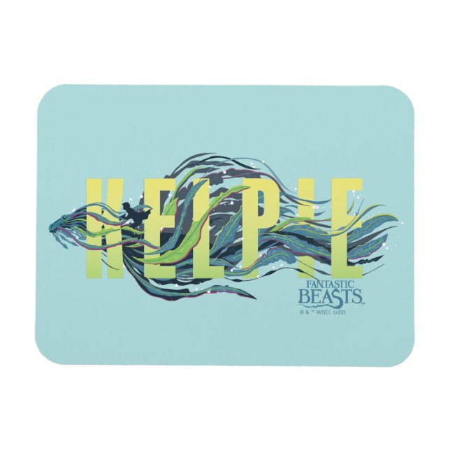 Fantastic Beasts Kelpie Magnet (Horizontal)