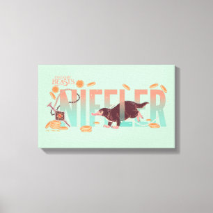Fantastic Beasts Niffler Canvas Print