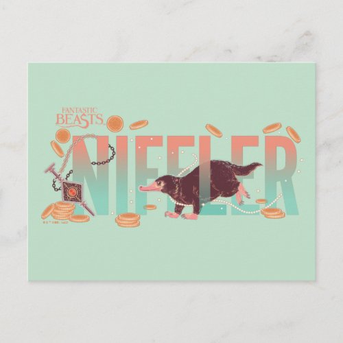 Fantastic Beasts Niffler Postcard