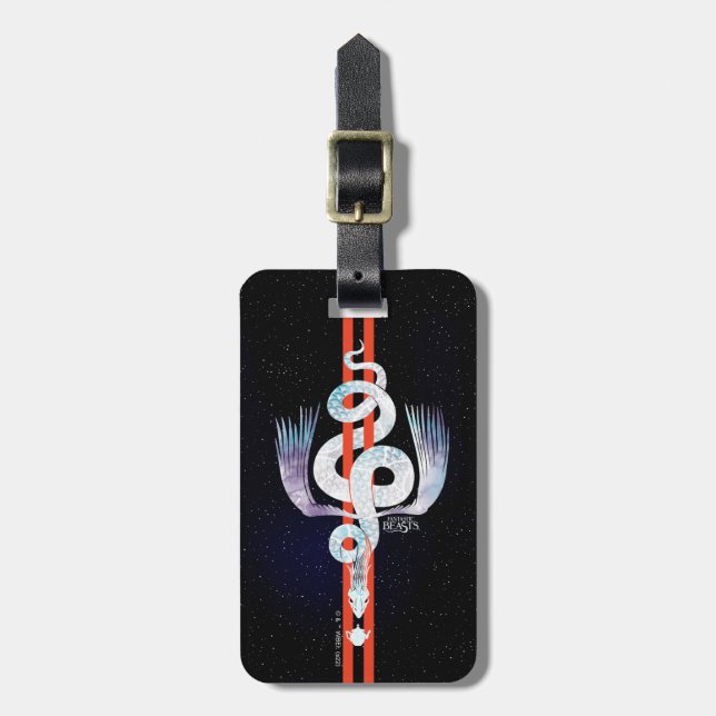 Fantastic Beasts Occamy Luggage Tag (Front Vertical)