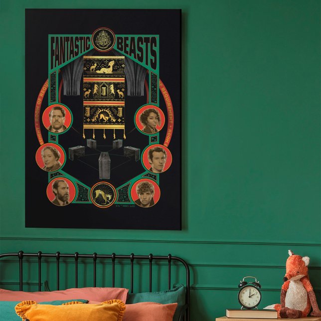 Fantastic Beasts Room of Requirement Graphic Canvas Print (Creator Uploaded)