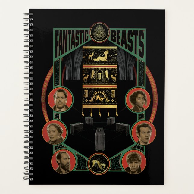 Fantastic Beasts Room of Requirement Graphic Planner (Front)