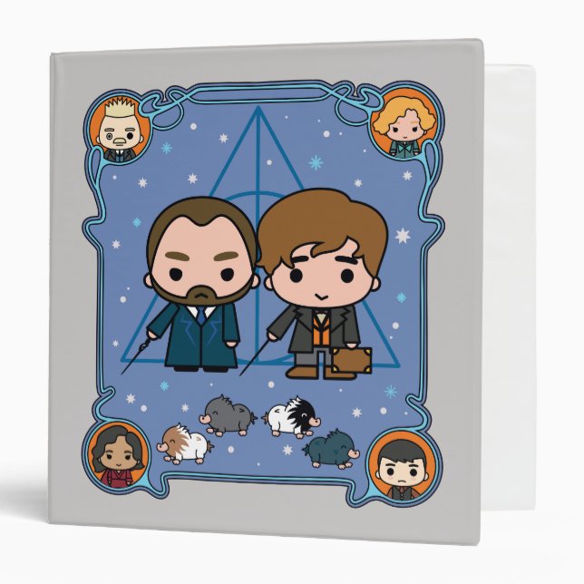 FANTASTIC BEASTS: THE CRIMES OF GRINDELWALD™ 3 RING BINDER (Front/Inside)