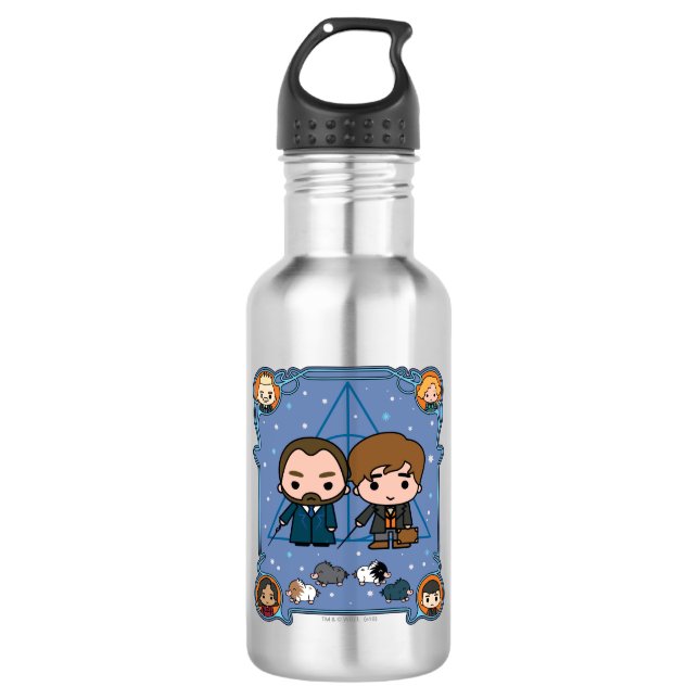 FANTASTIC BEASTS: THE CRIMES OF GRINDELWALD™ STAINLESS STEEL WATER BOTTLE (Front)