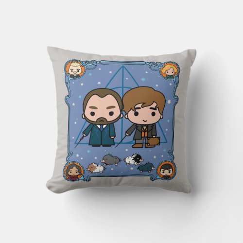 FANTASTIC BEASTS THE CRIMES OF GRINDELWALDâ THROW PILLOW