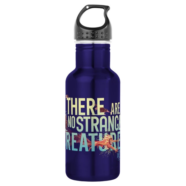 Fantastic Beasts - There Are No Strange Creatures Stainless Steel Water Bottle (Front)