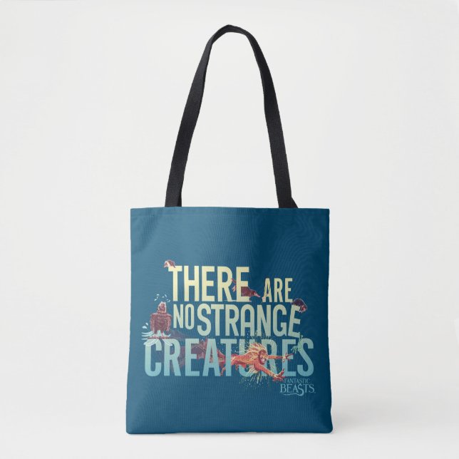 Fantastic Beasts - There Are No Strange Creatures Tote Bag (Front)